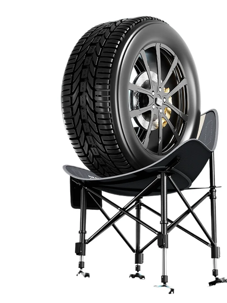 

Moon chair, the new folding outdoor wild fishing is convenient, and the new all-terrain lifting foot fishing chair