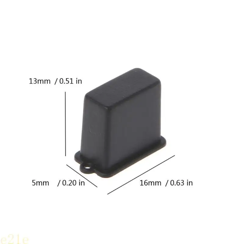 منفذ شحن E21E USB نوع منفذ شحن سد الغبار 5 PCS مجموعة من البلاستيك مجموعة من 5