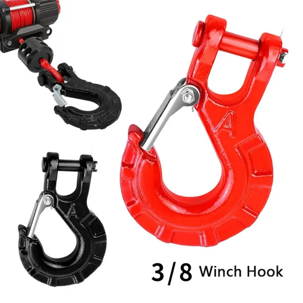 Car Rescue Winch Hook Trailer Hook Automobile Maintenance Tools Tractor Hitch Carbon Steel Hook Automobiles & Motorcycles