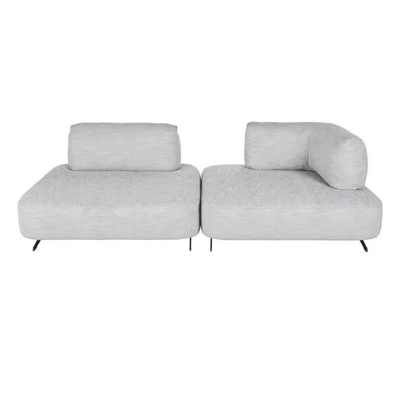 Sofa Nordic modern armless movable casual expression technology cloth sofa