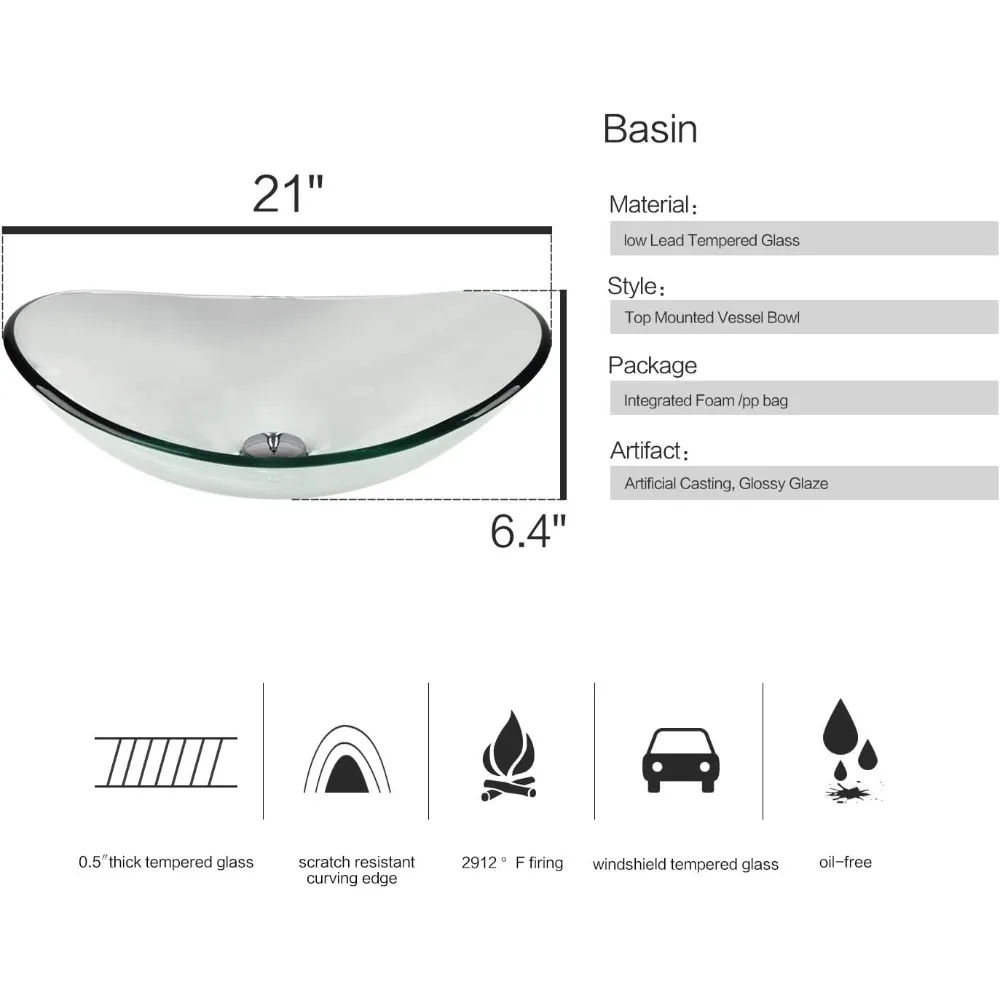 زاوية عائمة مقاس 28 بوصة لمساحات الحمام الصغيرة، تصميم مثبت على الحائط وردي مع رف مفتوح، حوض زجاجي شفاف