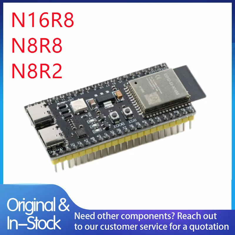ESP32-S3-DevKitC-1 ESP32-S3 WiFi Bluetooth-compatible BLE 5.0 Mesh Development Board ESP32 Wireless Module N16R8 N8R8 N8R2