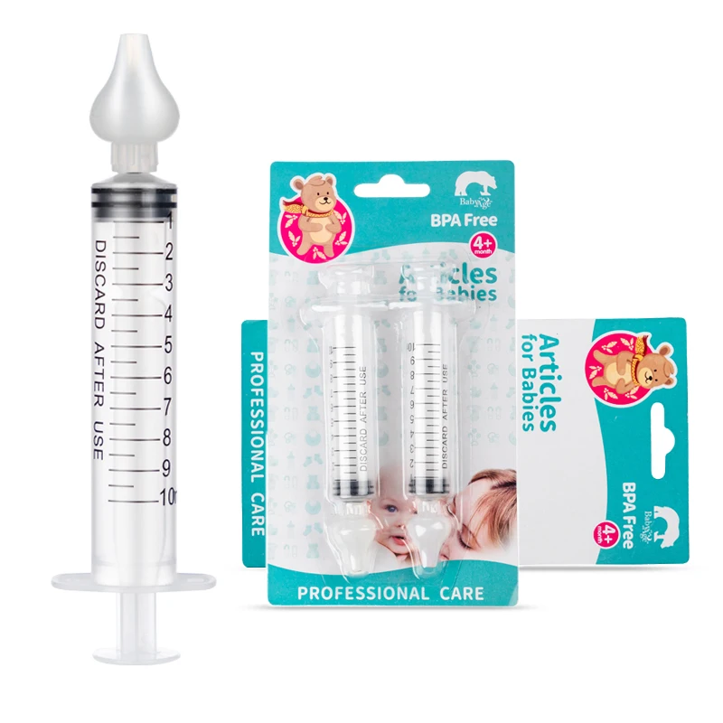 Home Nadelrohr Nasensauger Baby Kleinkind Kinder Nasenrotz Booger Irrigator Schleim Schnabelreiniger Rhinitis Spritze Waschrohr