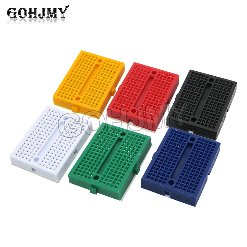 SYB-170 mini mini board Breadboard experimental board circuit board hole board 35*47*8.5mm color