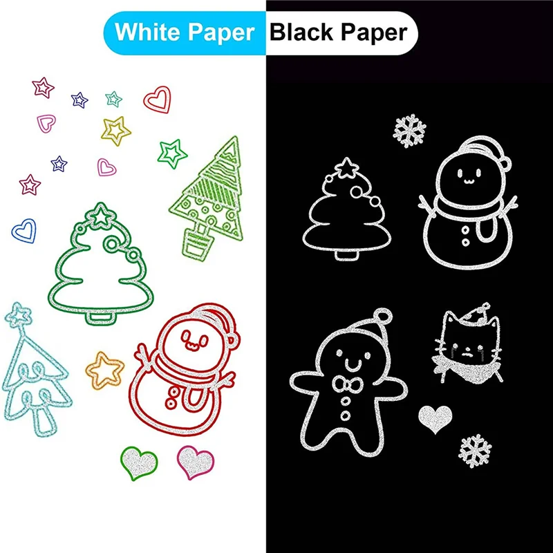 

Контурные маркеры LJL с двойной линией, 36 цветов, набор мерцающих контурных маркеров Super Squiggles, металлические маркеры с самоконтуром