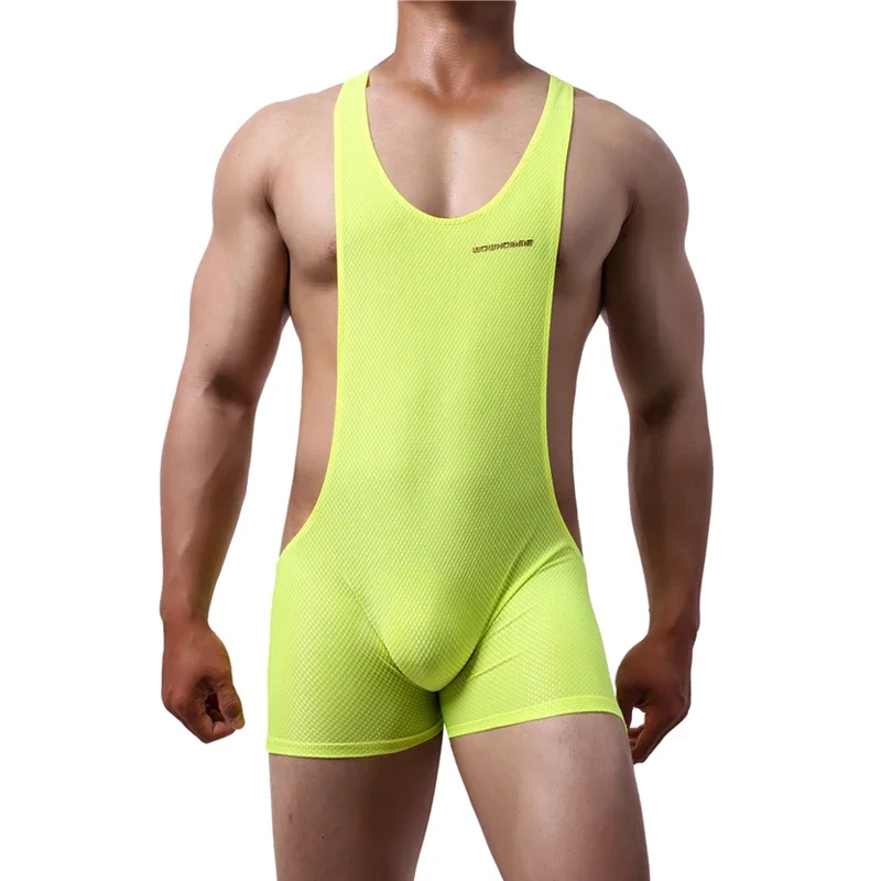 Men Shaper Bodysuit Sexy Lingerie Slimming Underwear Body Shaper Bodysuit Wrestling Jumpsuit Fitness Men Shapewear