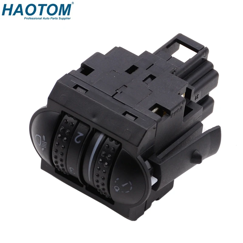 Car Headlight Range Dash Dimmer Adjustment Switch For Volkswagen Passat B5 1998 1999 2000 2001 2002 2003 2004 2005 3B0941333C