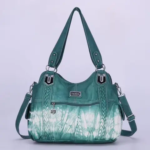 Borse da donna Borsa a tracolla in pelle PU moda Shopper Pack Borsa a tracolla multitasche Borsa da donna con cerniera Hobos