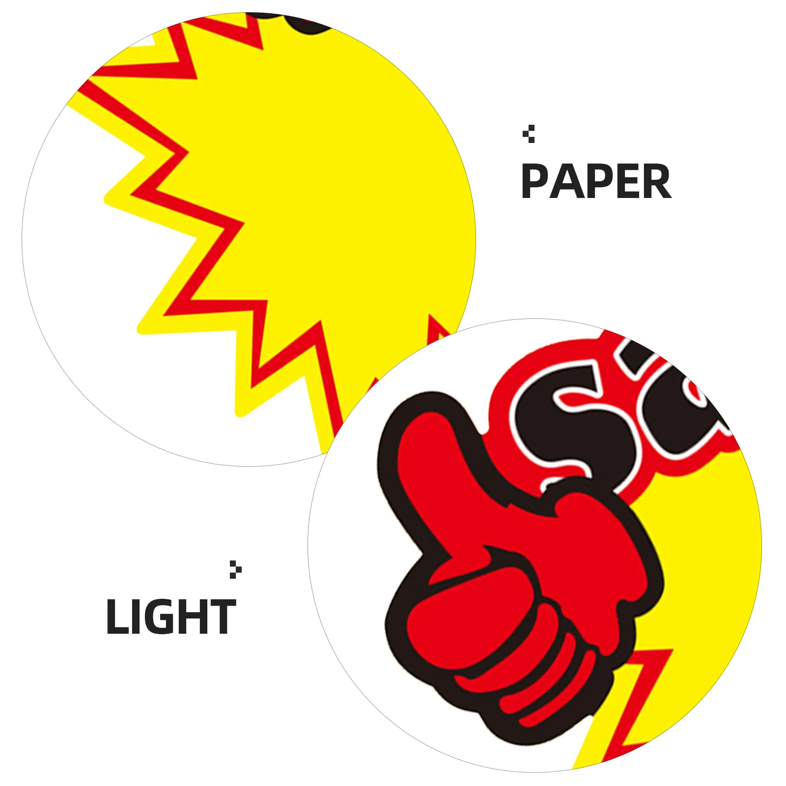 50 قطعة علامات الأسعار المواد الورقية متجر بيع بالتجزئة علامات الإعلان علامات الأسعار الترويجية بيع ملصقات الإعلان العلامات