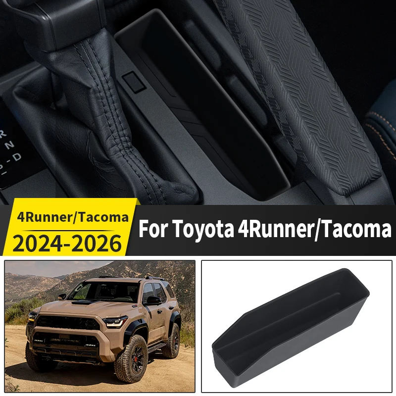 

For Toyota 4Runner Tacoma 2024 2025 2026 Central Control Silicone Storage Pad Dust-Proof Car Interior Protective Accessories