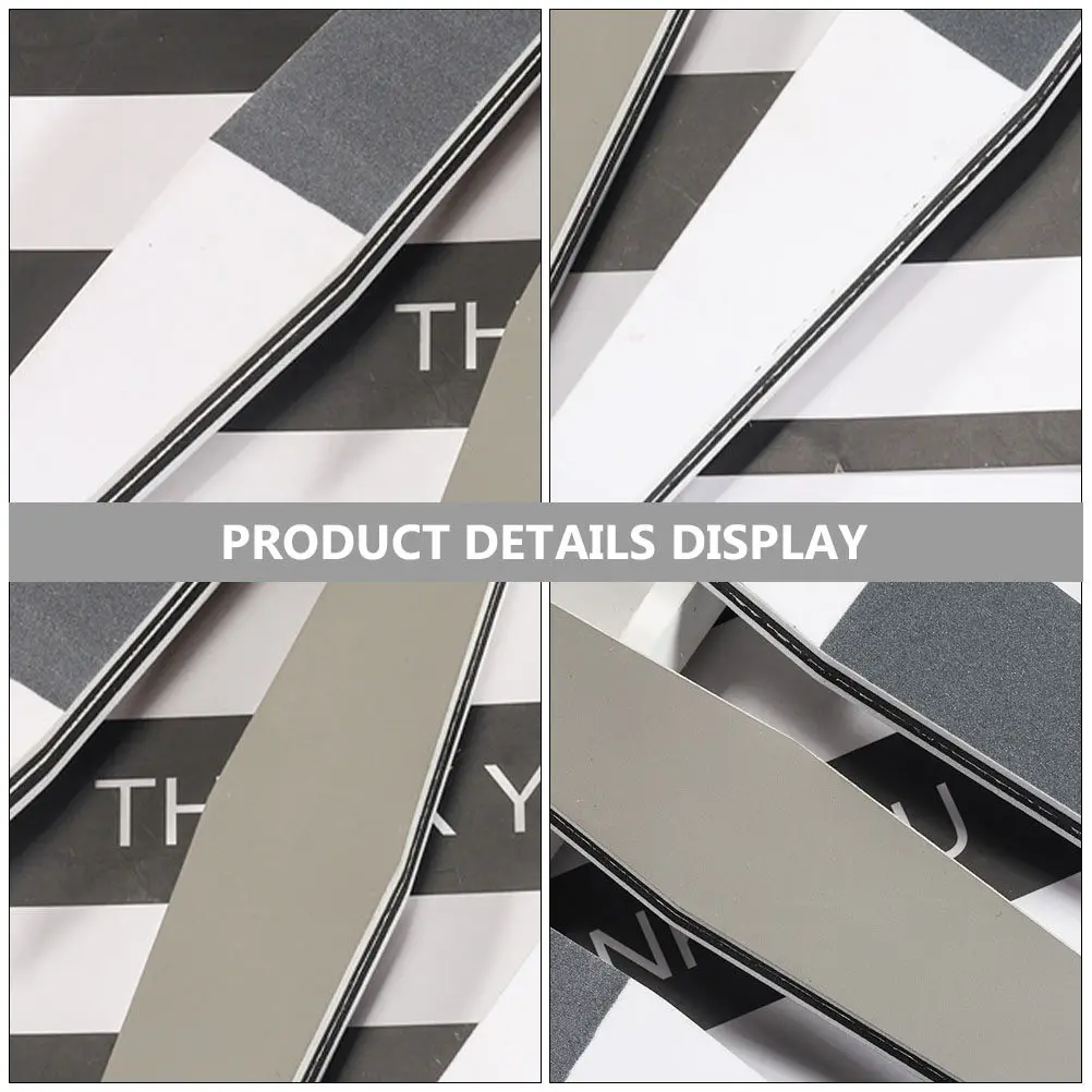 6 pezzi di lime per unghie in spugna, strisce per lucidatura, strumenti leggeri per la riparazione della manicure, accessori per nail art, forniture di bellezza