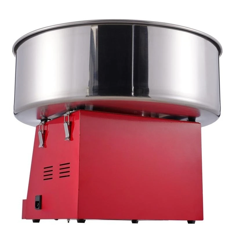 

Marshmallow Creator 1000W Sugar Floss Processor For Carnival Festival Amusement Park, Large Metal Basin Inclusion Measuring Scoop Included Vibrant Red Finish Professional Grade Design
