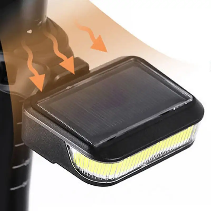 

Cycling Rear Light Solar Power Rechargeable Cycling Rear Signal Lights Powerful Rechargeable Cycling Tail Light Solar Taillights