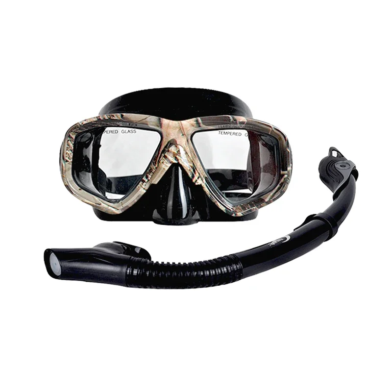 Anti-fog lens freediving spearfishing diving strap mask