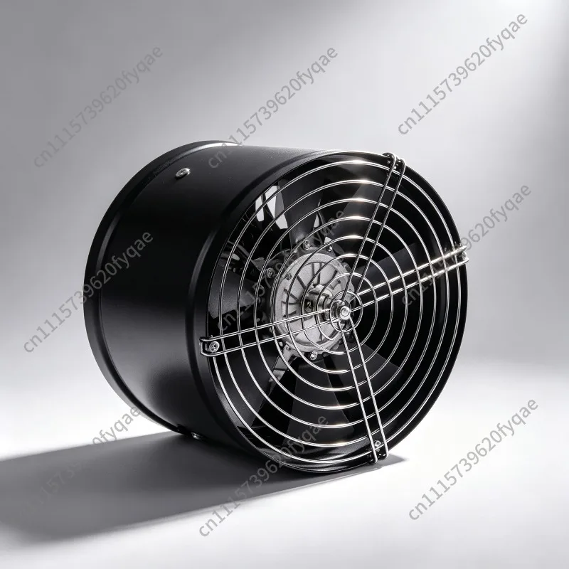 12 Inch Duct Fan, Powerful Exhaust Fan for Rental House, Kitchen Smoke Ventilator Bathroom Air Vent Fan
