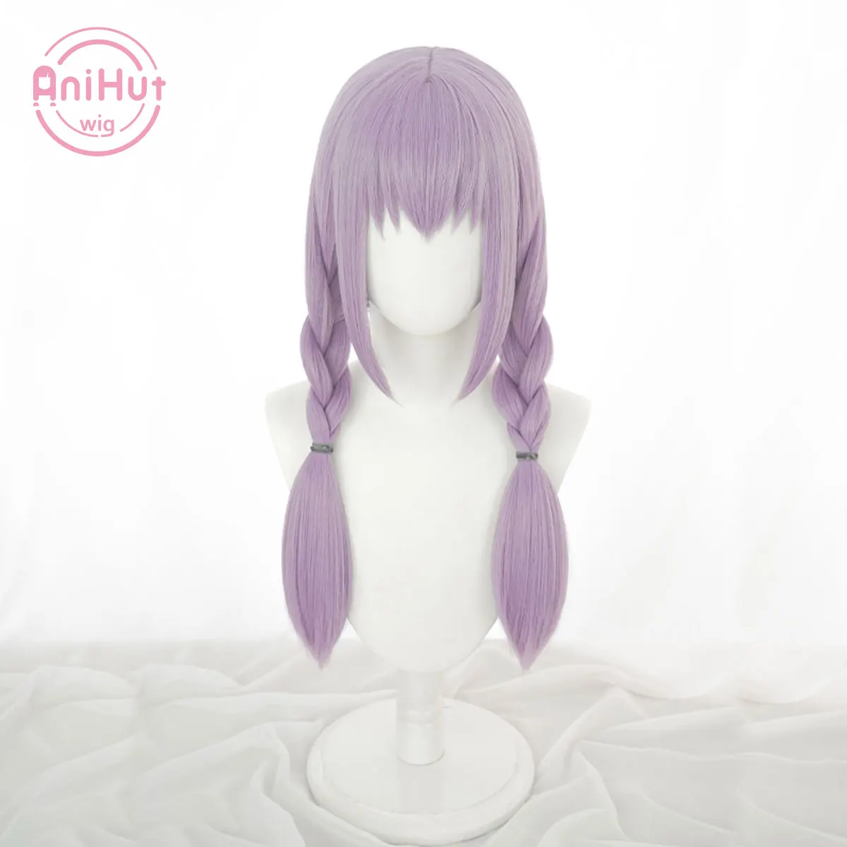 【AniHut】Hakari Atsuko 58cm Cosplay Wig Blue Archive Straight Heat Resistant Synthetic Hair Hakari Atsuko Cosplay