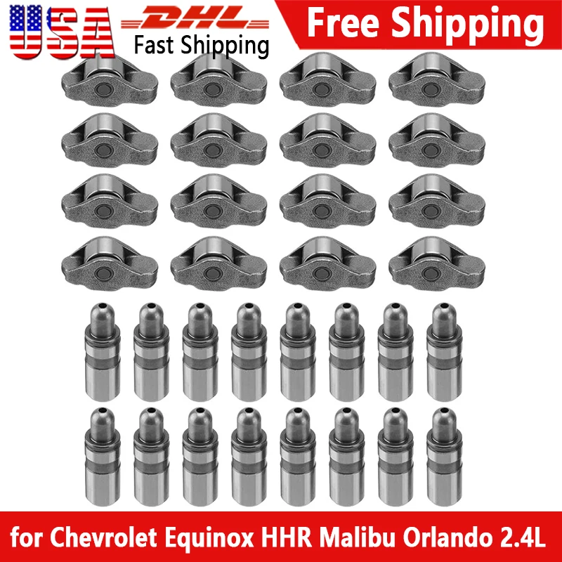 16 paia di bilanciere valvola stelo sollevatore parte auto di qualità per Chevrolet Equinox HHR Malibu Orlando 2.4L 12565203 MR-1340 24100005