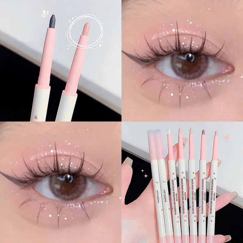 Glitter Lying Silkworm Pencil Matte Pearlescent Eyeshadow Eye Liner Gel Pen Shiny Waterproof Lasting Eye Makeup Korean Cosmetics