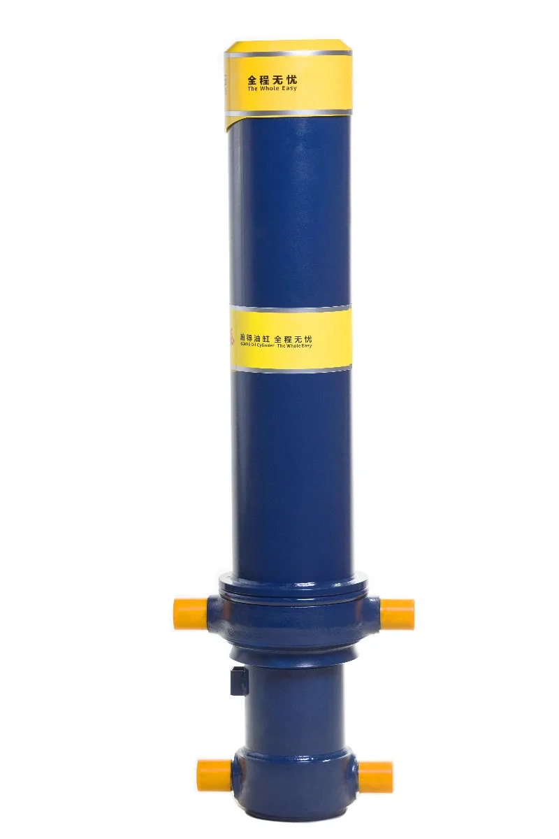 New High Quality Hard Chrome Plated Steel Double Acting Piston Telescopic Hydraulic Cylinder Manufacturer