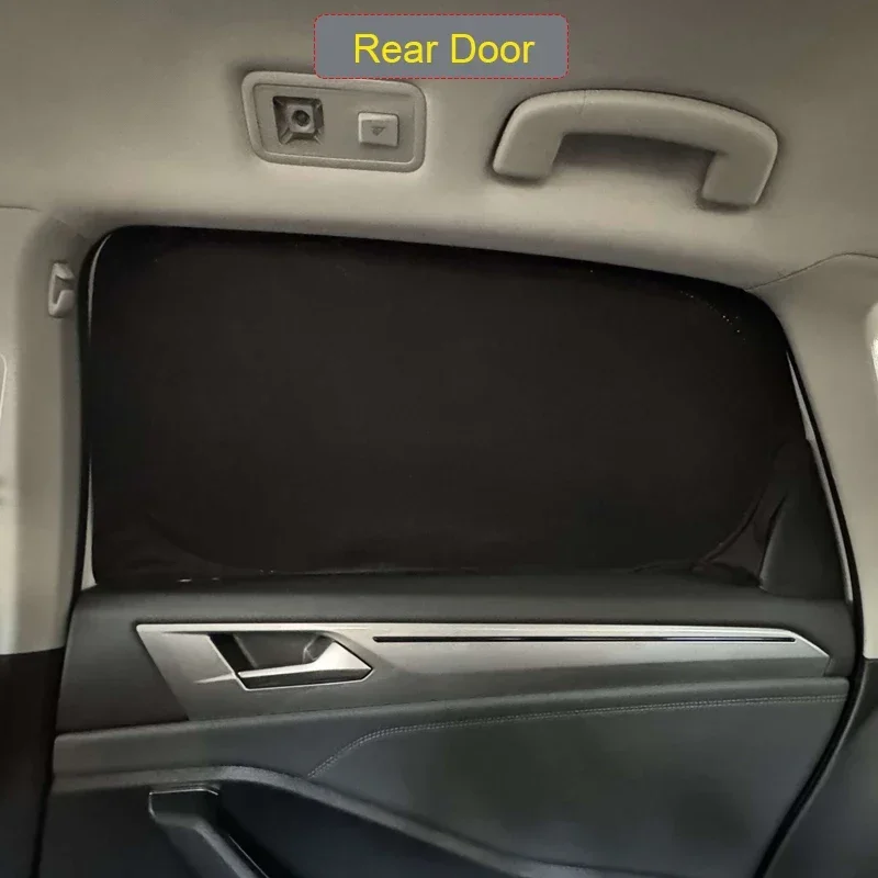 For Volkswagen JETTA 2021-2026 Car Black Window Privacy Sunshade Auto Anti-UV Heat Insulation Protect Cover Interior Accessory
