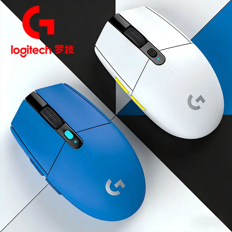 

Logitech G305 Студенческая этапа для киберспорта, внешний вид, двухрежимная беспроводная мышь с двойным онлайн-выключением звука, эргономичный легкий дизайн