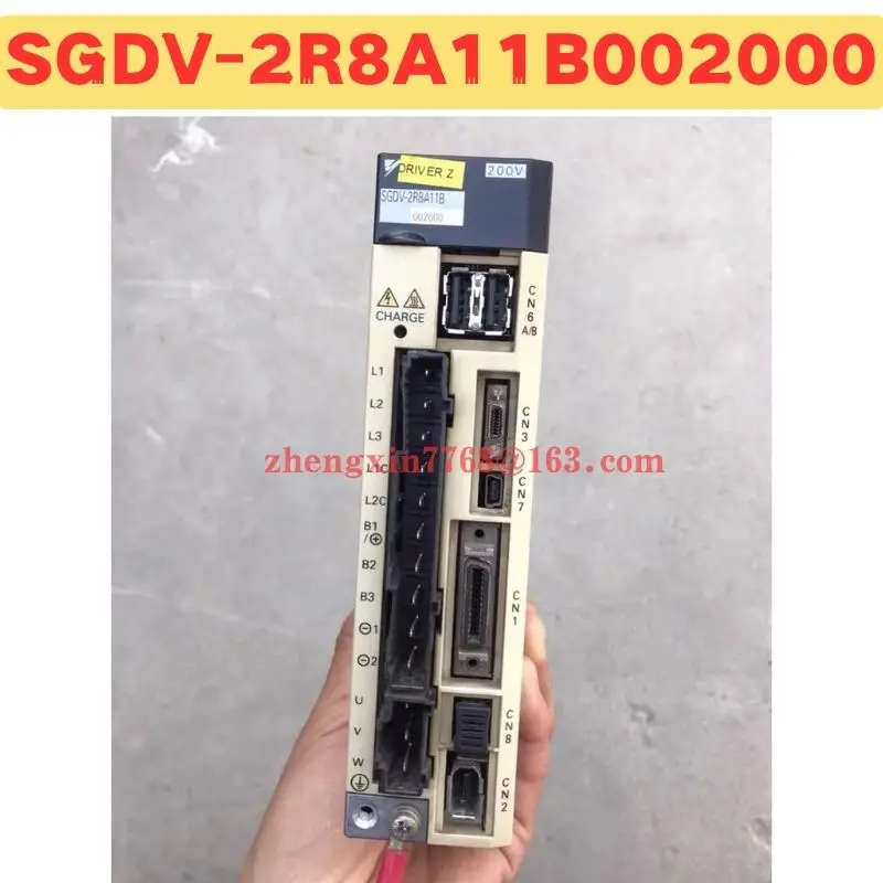 

Used Servo Drive SGDV-2R8A11B002000 SGDV 2R8A11B002000 Normal Function Tested OK