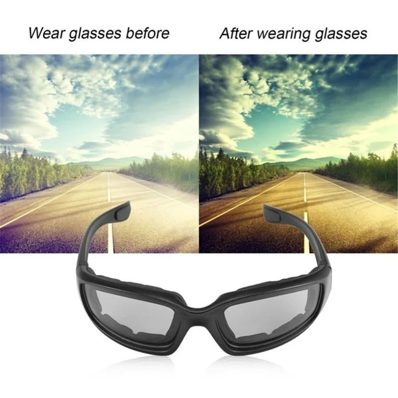 Outdoor bicycle riding glasses CS tactical hunting shooting air cushion protective glasses motorcycle windproof goggles