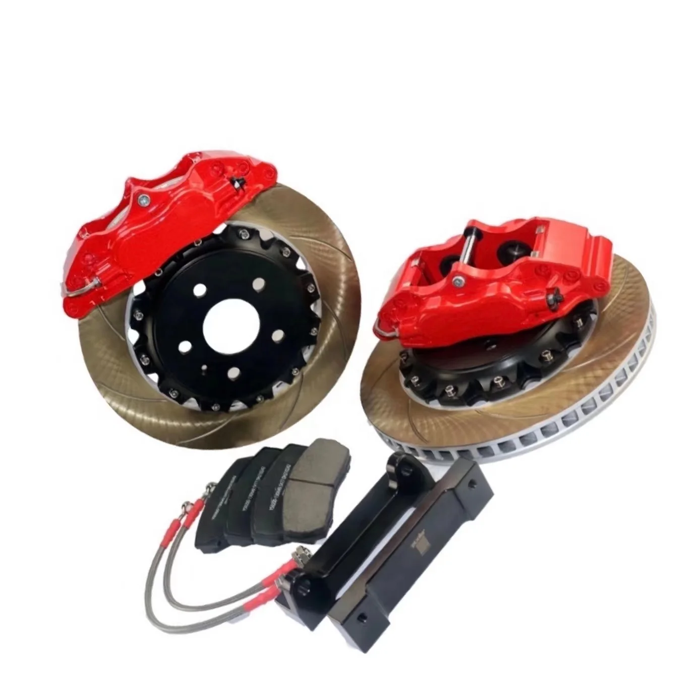 

Big Brake Kits Brake Systems 5200 For 16" and above Front Wheels 4 Pistons With Brake Discs and Bake Pads Automotive Parts