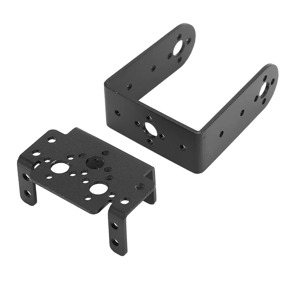 2 sets 2 DOF Servo Mount Bracket Multifunction Short Design Sensor Mount Kit Retail Packaging Robot Accessories Kit For Robot