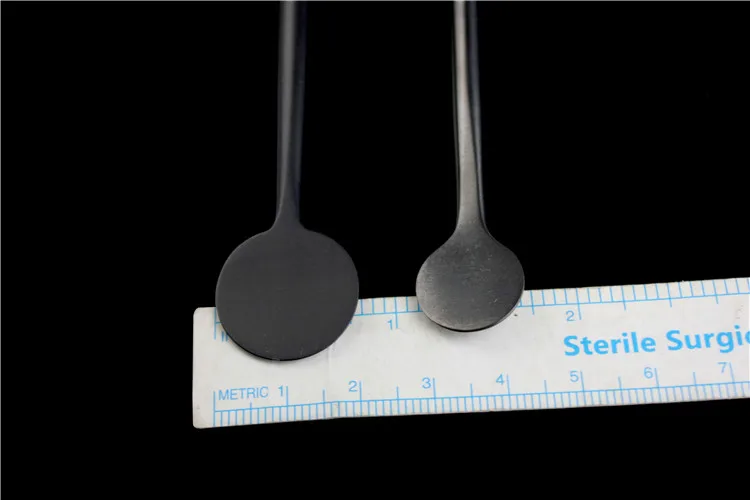 

Orthopaedic instruments medical spine, lumbar spine, cervical spine, round head periosteal separator, stripper, black aluminum h