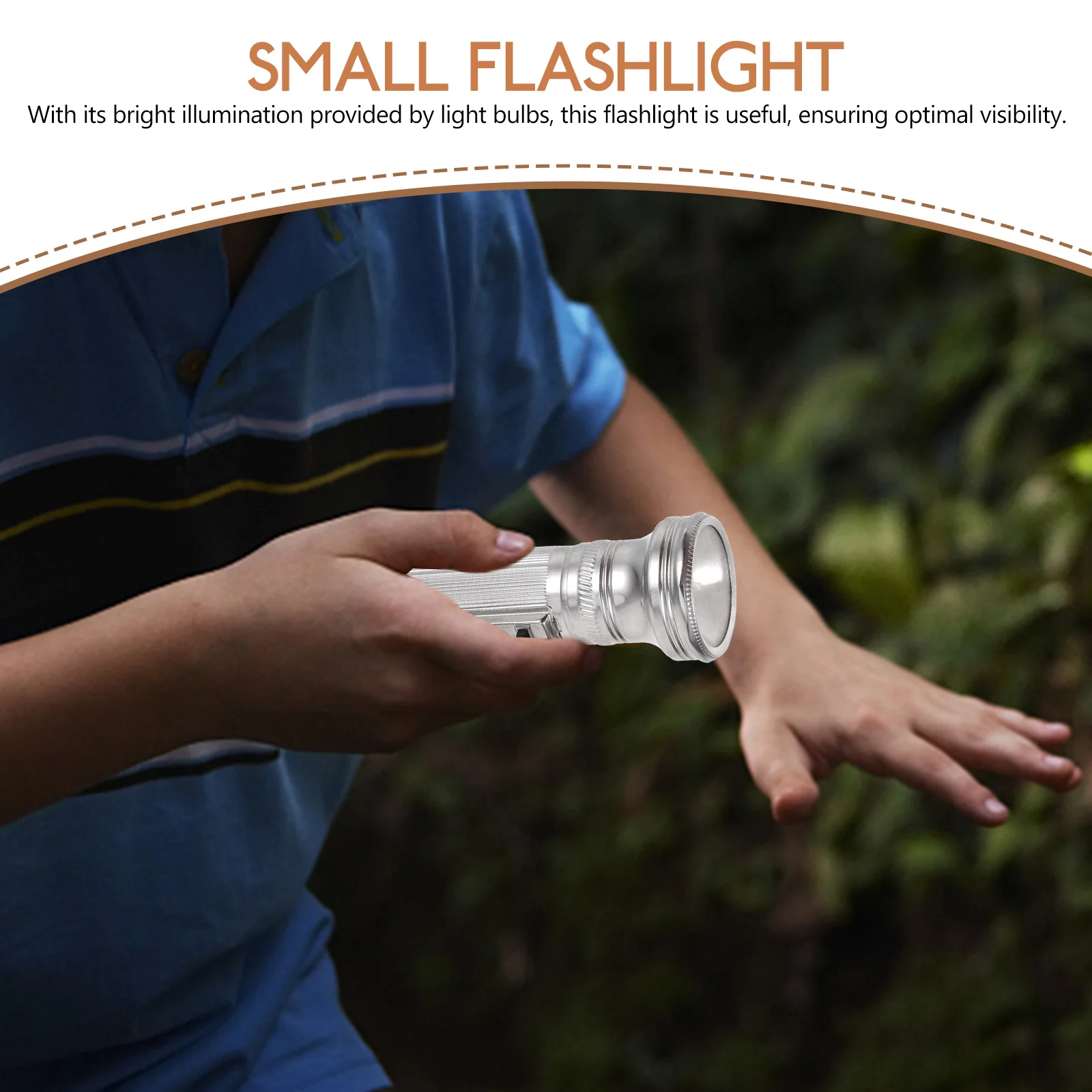 Flashlight Metal Portable Bulb Nostalgia Small for Outdoor Old-fashioned Iron Vintage Bulbs Lightbulb