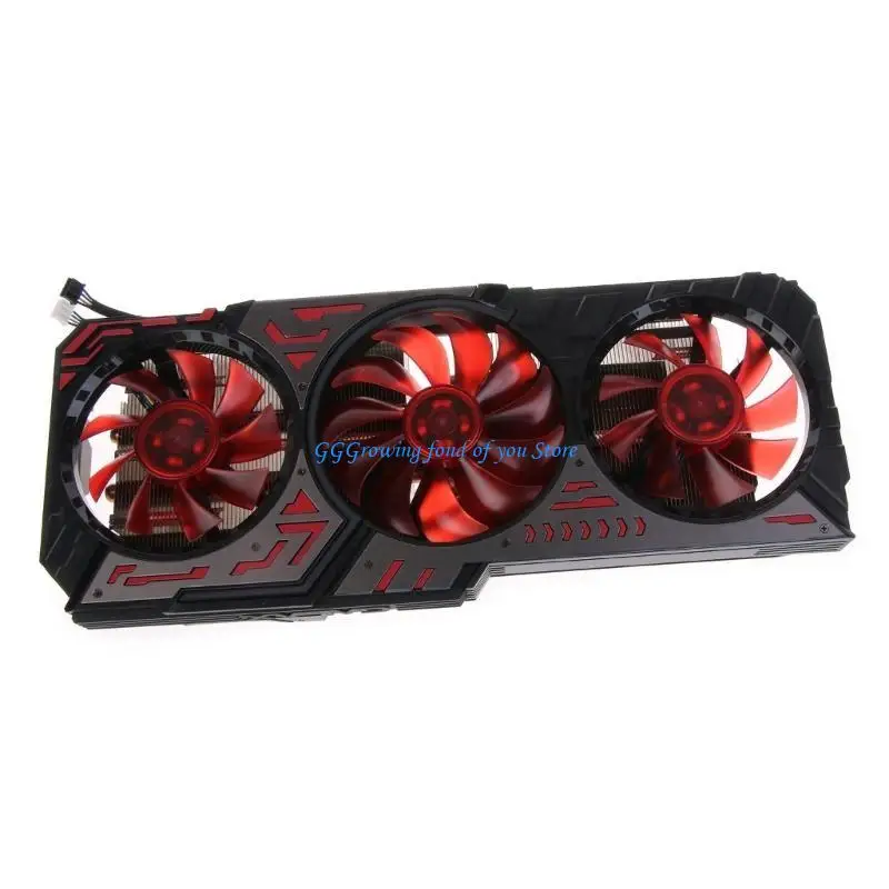 

H9EB 1PC Graphics Card Cooling VGA Cooler Fan 4Pin 12V for GALAX 2060 2070 2080