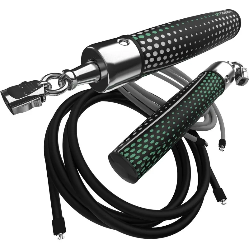 

Get Strong Set - Weighted Jump Rope- 1 LB and 2 LB Ropes - Power Handles - XLarge