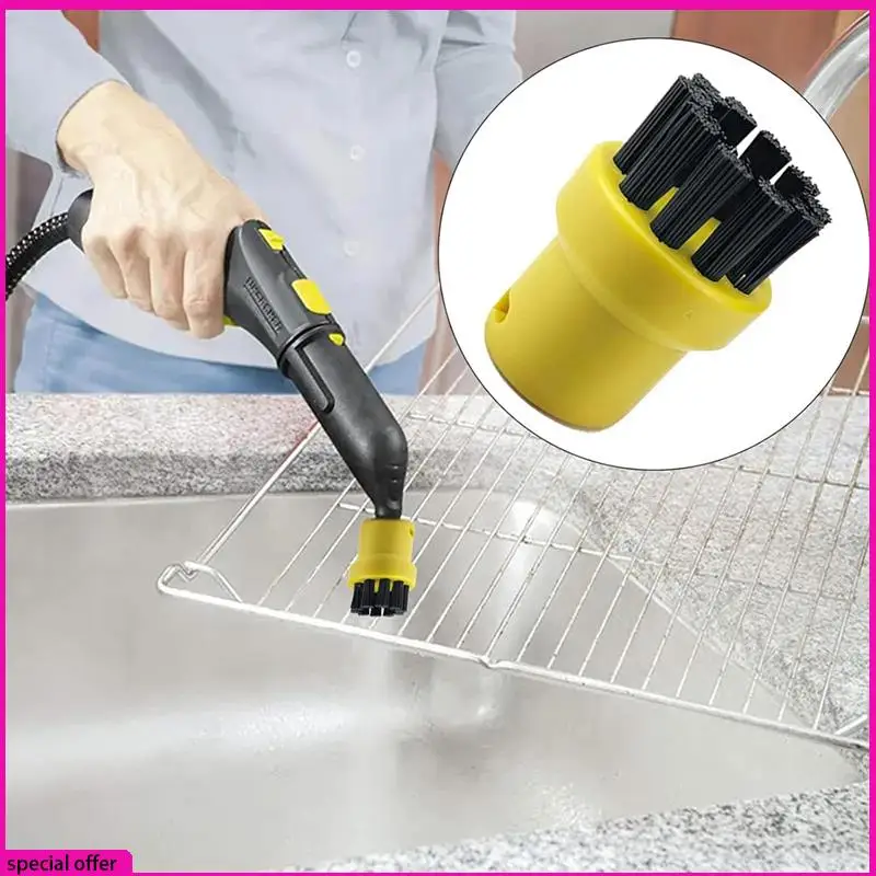 

A65Z Steam Mop Brush Head Replacement Small Round Brushes Forkarcher Sc1 Sc2 Sc3 Sc4 Sc5 Hand Steam Cleaner