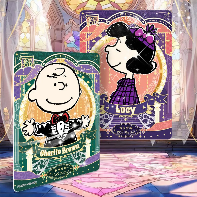 KAYOU Genuine Snoopy Cards Peanuts Comic Peanut Pack Issue 1 Cartoon Collection Cards Anime Peripheral Toys Holiday Gifts