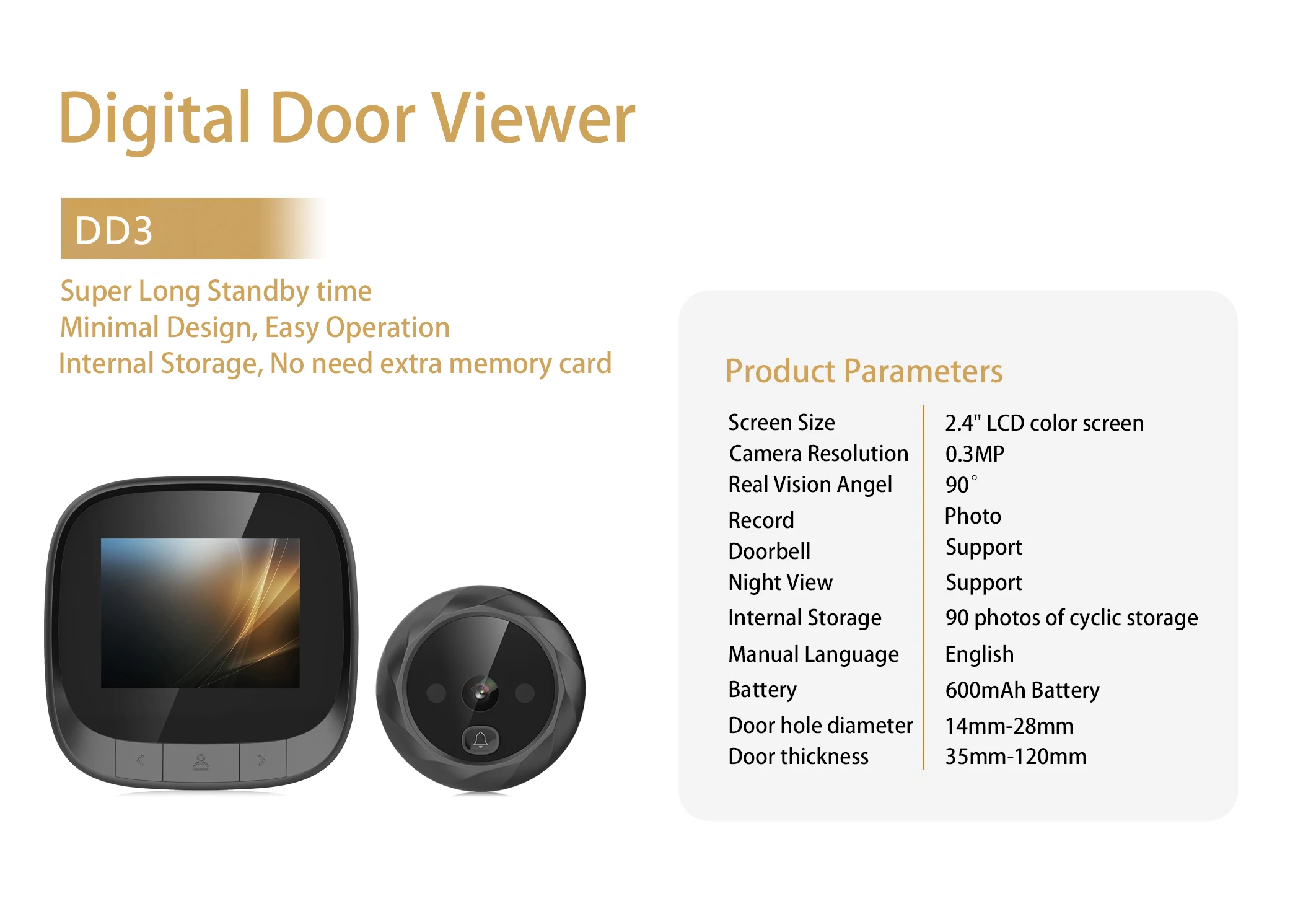 24inch-lcd-display-build-in-battery-video-door-phone-long-time-standby-visual-doorbell-peephole-viewer