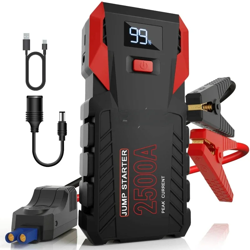 Hot selling Factory wholesales car booster starter 12v car battery 2000a QC3.0 portable car jump starter power bank