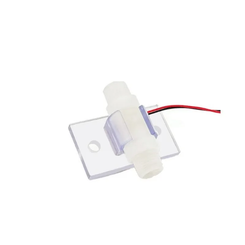 Water Flow Switch, Chemical Liquid Micro Flow Switch FS - 1P VDF - 0.2-3 N Acid and Alkali Micro Flow