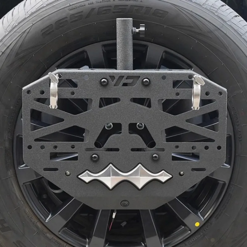 Multi-Functional Spare Tire Mounting Bracket for BYD Leopard 5 Metal Expansion Bracket Upgrade Parts Accessories