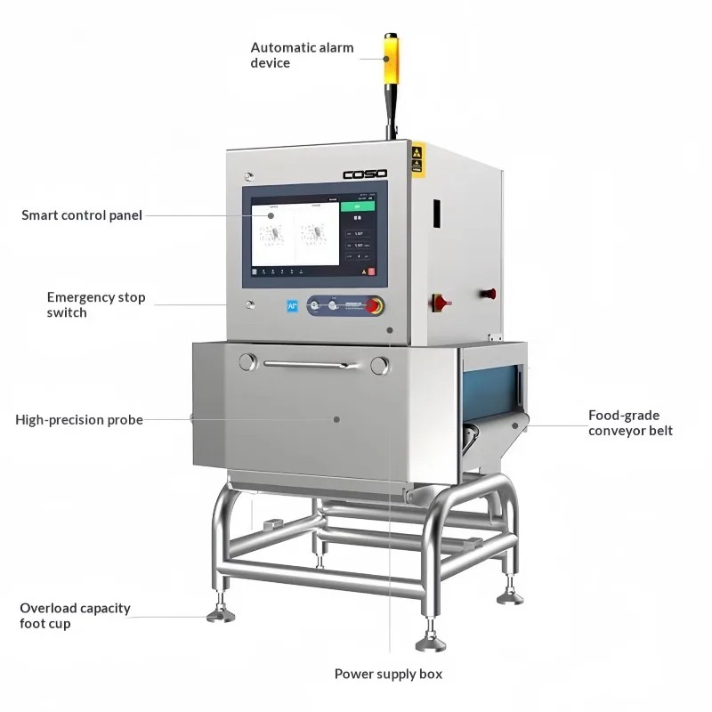 X-ray Inspection Machine Food Foreign Object Detection System Metal Contamination Quality Control Equipment for Production