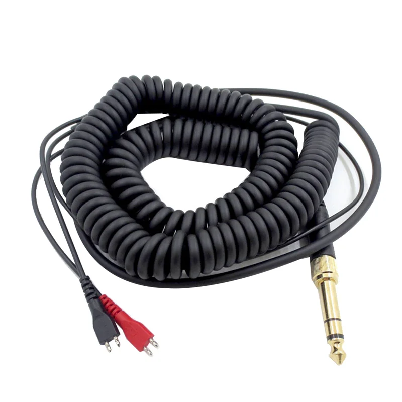 Кабель для наушников Sennheiser HD25 HD560 HD540 HD430 HD250, Сменный адаптер для наушников с пружинной катушкой