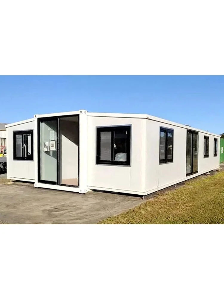 Expandable Shipping Container House 20ft Tiny Container Homes 2 Bedrooms with Kitchen and Bathroom Ready To Live in