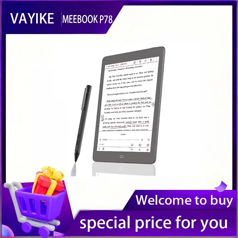 New MEEBOOK P78 e-Book Reader7.8