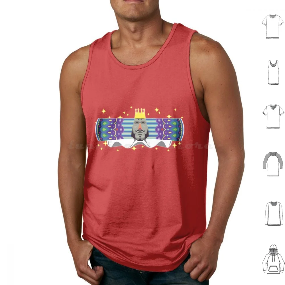 King Katamari Tank Tops Print Cotton Katamari King Videogames Game Gaming