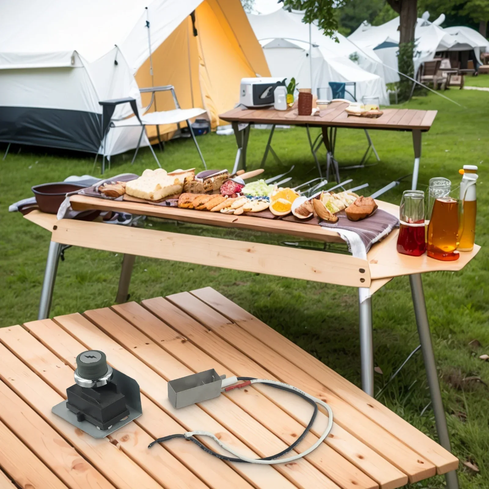 أجزاء أداة الشاعل عدة استبدال دعوى ل ويبر 67726 الإلكترونية الغاز الشاعل عدة شواء الشاعل عدة مصبغة (2007) #3