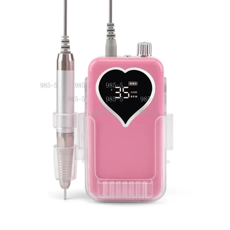 Professional Nail Art Set With UV Light Lamp Electric Polishing Drill Machine