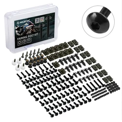 Kit de tornillos de carenado para Aprilia RSV Tuono 1000 1000R Mille RSV4 RS 50 125 250 Pegaso para BMW S1000R S1000RR HP4, 253 Uds.