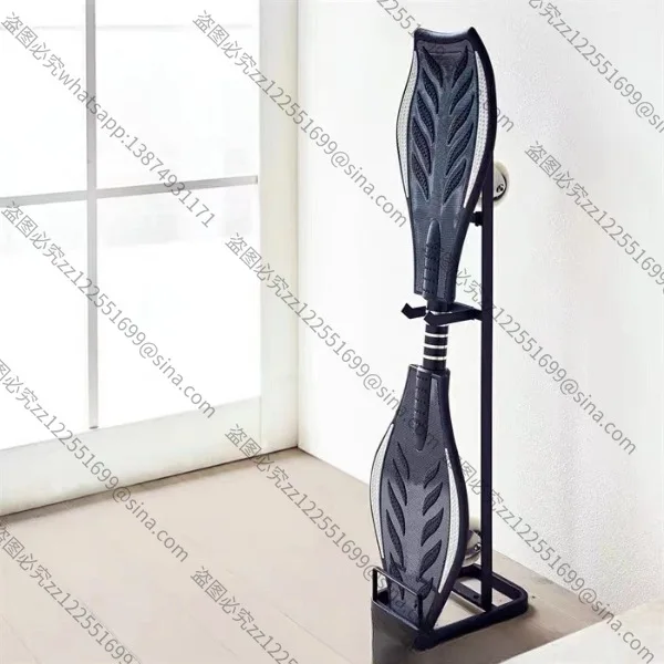 مناسبة لرف العرض المعدني لغرفة المعيشة، رف تخزين سكوتر اليويو المنزلي من النوع الأرضي، رف لوح التزلج #4