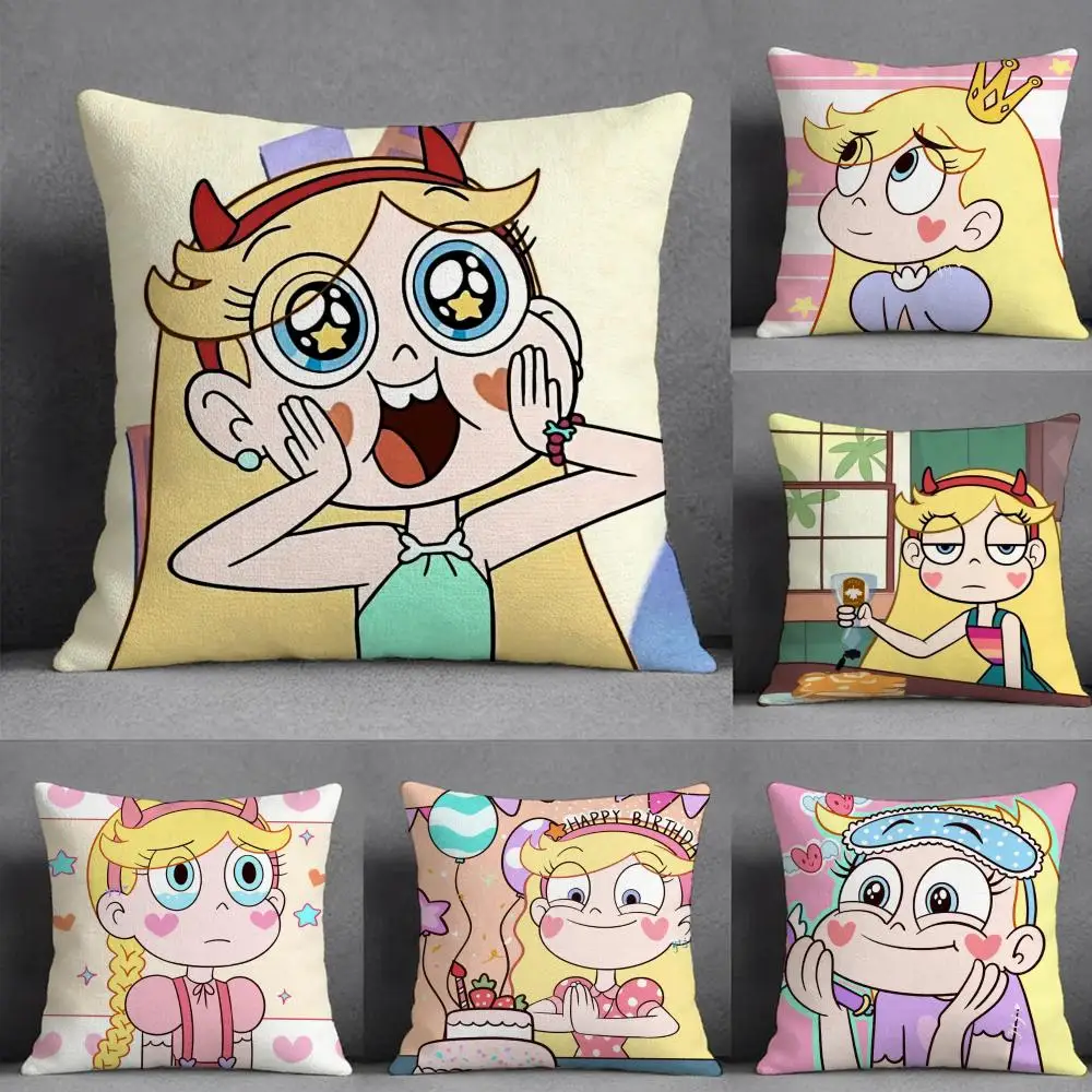 Star Vs The F-forces Of Evil Pillow Case Pillowcase, Double-sided Printed, Sofa Cushion, Bedroom Headboard Pillow