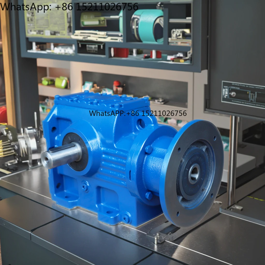 ODM Customizable K Series High-Efficiency Helical Gear Speed Reducers Optimized Double Torque Limit Structure for Longevity